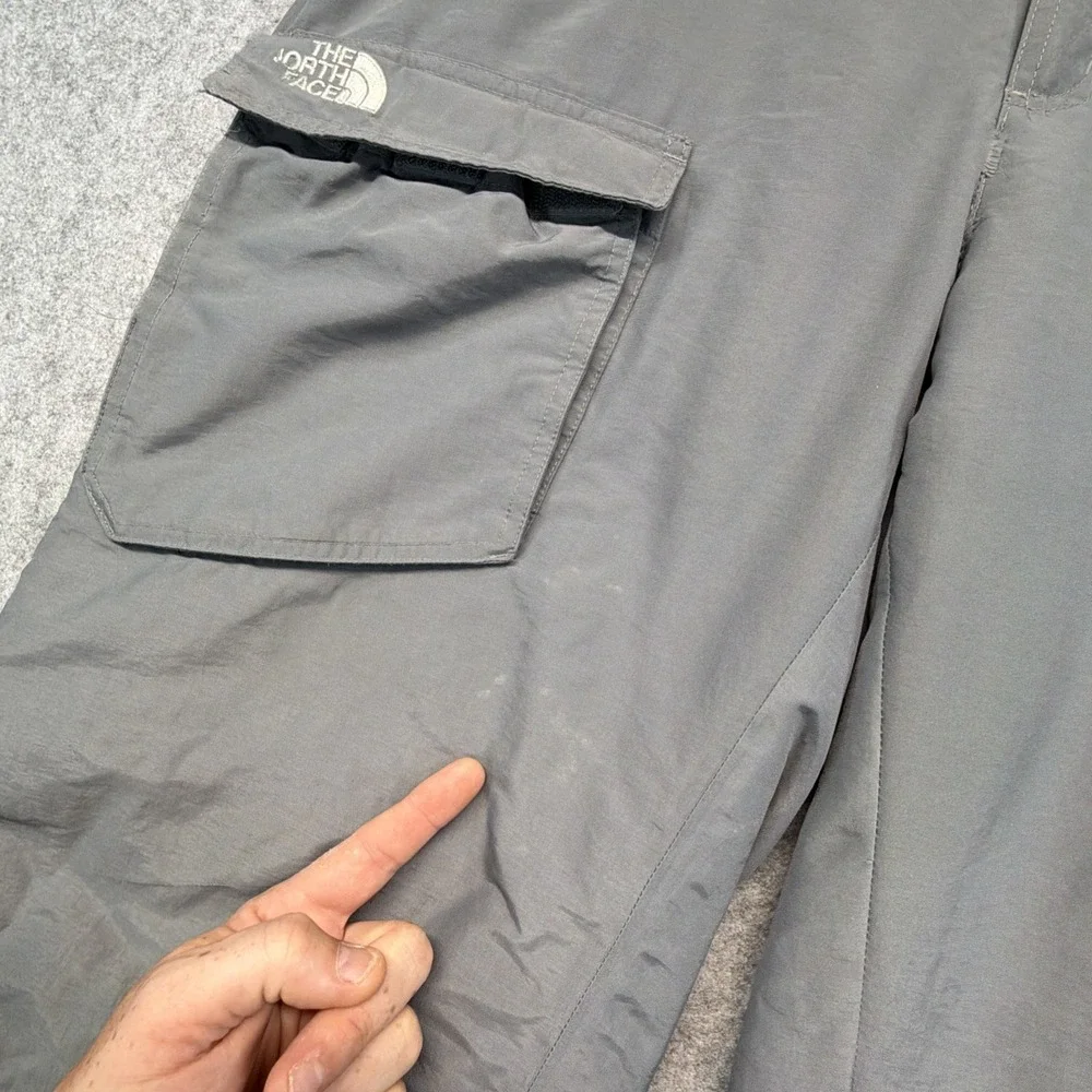 North Face Hyvent Ski Snow Cargo Pants Men's XL Gray Snowboard Baggy Sportswear